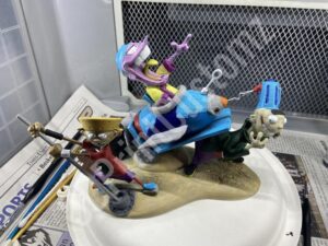 a cake with a couple of unicorns on top 3DPrintCustomz Custom 3D Print Painting