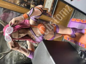 a person in a pink garment 3DPrintCustomz Custom 3D Print Painting