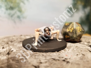 a person lying on a tire 3DPrintCustomz Custom 3D Print Painting