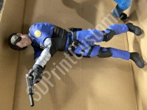 a person wearing hockey gear 3DPrintCustomz Custom 3D Print Painting