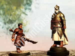 a statue of a man and a woman 3DPrintCustomz Custom 3D Print Painting