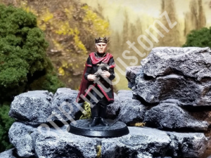 a statue of a person holding a book on a rock 3DPrintCustomz Custom 3D Print Painting