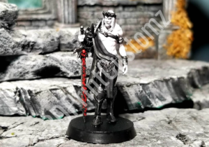 a statue of a person holding a chain 3DPrintCustomz Custom 3D Print Painting