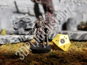 a toy figurine on a table 3DPrintCustomz Custom 3D Print Painting