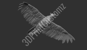a bird flying in the sky 3DPrintCustomz Custom 3D Design