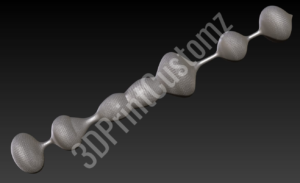 a close up of a light bulb 3DPrintCustomz Custom 3D Design