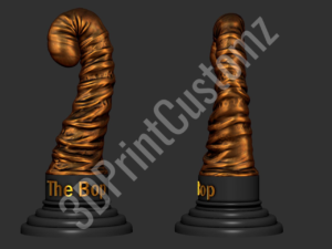a close up of some trophies 3DPrintCustomz Custom 3D Design