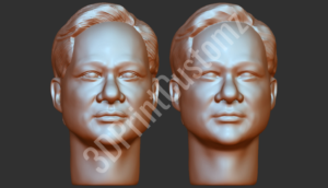 a close up of two statues 3DPrintCustomz Custom 3D Design