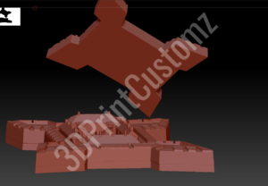 a computer screen capture 3DPrintCustomz Custom 3D Design