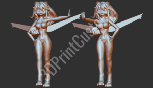 a couple of mannequins wearing white armor and holding swords 3DPrintCustomz Custom 3D Design