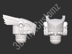 a few white objects 3DPrintCustomz Custom 3D Design