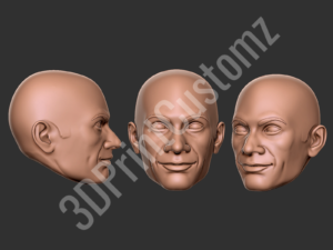 a group of human heads 3DPrintCustomz Custom 3D Design