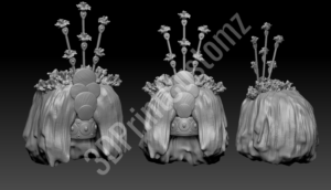 a group of human skull heads 3DPrintCustomz Custom 3D Design