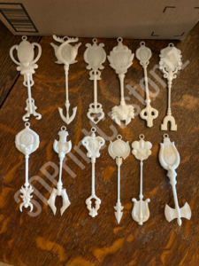 a group of light bulbs 3DPrintCustomz Custom 3D Resin Printing