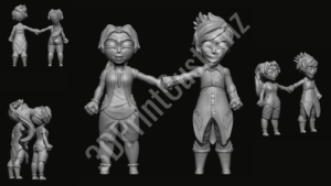 a group of mannequins wearing white clothes 3DPrintCustomz Custom 3D Design