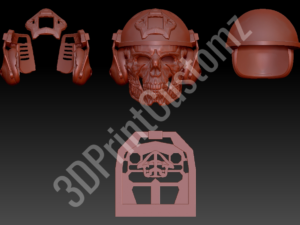 a group of objects with images on them 3DPrintCustomz Custom 3D Design