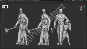 a group of people in clothing 3DPrintCustomz Custom 3D Design