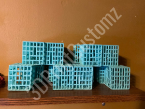 a group of toy buildings 3DPrintCustomz Custom 3D Resin Printing