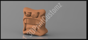 a human body with a human head 3DPrintCustomz Custom 3D Design