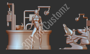 a mannequin in a dress 3DPrintCustomz Custom 3D Design