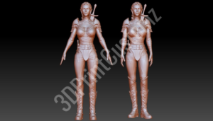 a pair of mannequins wearing clothing 3DPrintCustomz Custom 3D Design