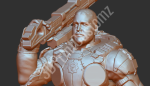 a person wearing armor 3DPrintCustomz Custom 3D Design