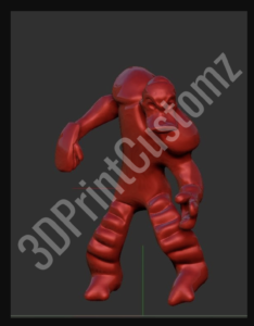 a pink toy on a black background 3DPrintCustomz Custom 3D Design