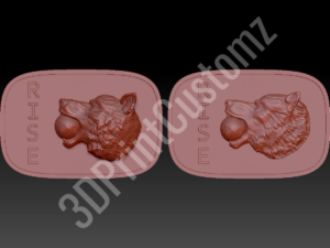 a plate of raw chicken 3DPrintCustomz Custom 3D Design