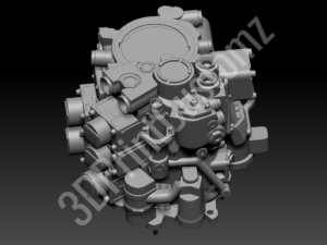 a robot with a white background 3DPrintCustomz Custom 3D Design