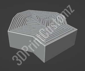 a stack of white boxes 3DPrintCustomz Custom 3D Design