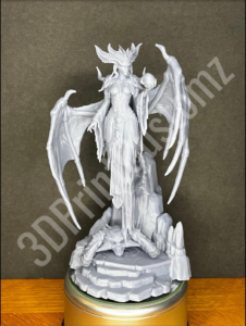 a statue of a person 3DPrintCustomz Custom 3D Resin Printi v3