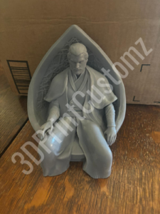 a statue of a person 3DPrintCustomz Custom 3D Resin Printing