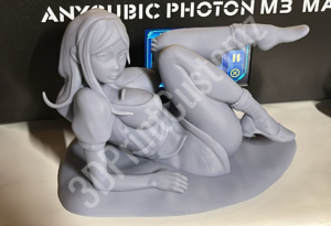 a statue of a woman and a man 3DPrintCustomz Custom 3D Resin Printing