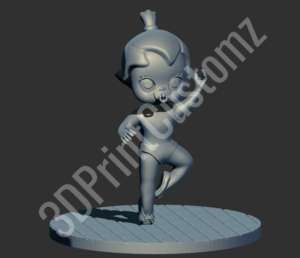 a toy figurine on a table 3DPrintCustomz Custom 3D Design