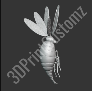 a vase with a plant in it 3DPrintCustomz Custom 3D Design