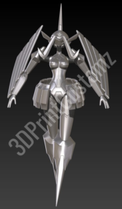 a white and black fan 3DPrintCustomz Custom 3D Design