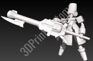 a white drone with a black background 3DPrintCustomz Custom 3D Design