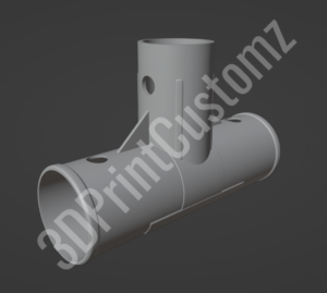 a white headphone with a white cover 3DPrintCustomz Custom 3D Design