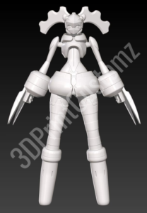 a white toy figurine 3DPrintCustomz Custom 3D Design