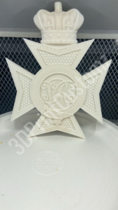 a white vase on a table 3DPrintCustomz Custom 3D Resin Printing