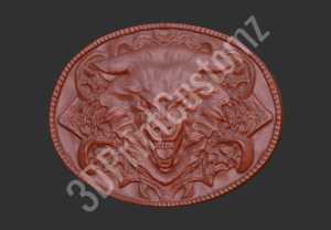 a circular object with a design on it 3DPrintCustomz Custom 3D Resin Printing