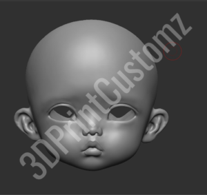 a close up of a baby 3DPrintCustomz Custom 3D Resin Printing