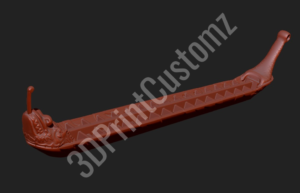 a close up of a hotdog 3DPrintCustomz Custom 3D Resin Printing