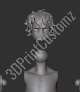 a close up of a human head 3DPrintCustomz Custom 3D Resin Printi v2