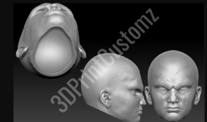 a close up of a sculpture 3DPrintCustomz Custom 3D Resin Printing