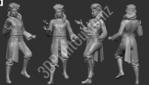 a collage of a person in a garment 3DPrintCustomz Custom 3D Resin Printing