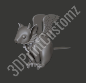 a grey toy animal 3DPrintCustomz Custom 3D Resin Printing