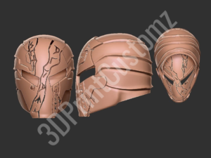 a group of brown and gold objects 3DPrintCustomz Custom 3D Resin Printing