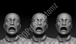 a group of human statues 3DPrintCustomz Custom 3D Resin Printing