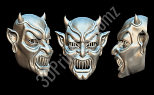 a group of masks 3DPrintCustomz Custom 3D Resin Printing